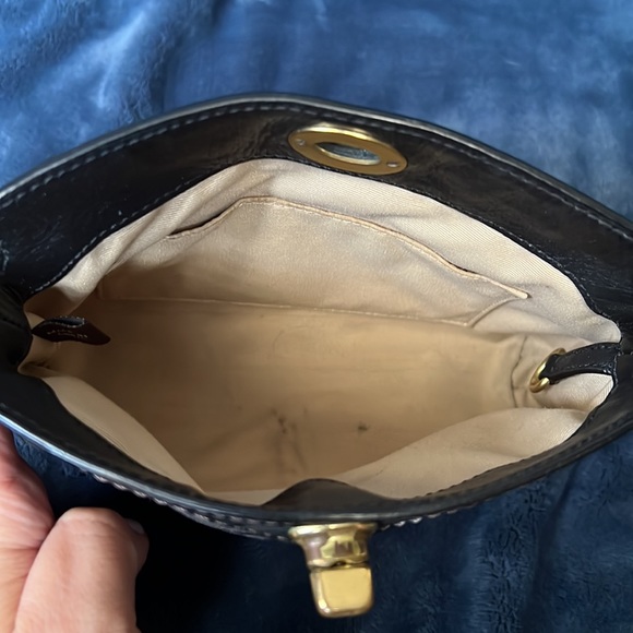 Small black Coach wristlet - Picture 2 of 3